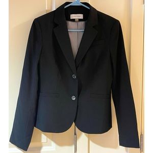 Used 1x but in great condition. Calvin Klein size 8 blazer